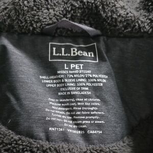 L.L. Bean Charcoal Fleece Outerwear